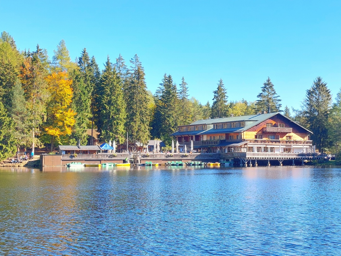 Foto: Martin Zehrer - Das Restaurant am Fichtelsee.  