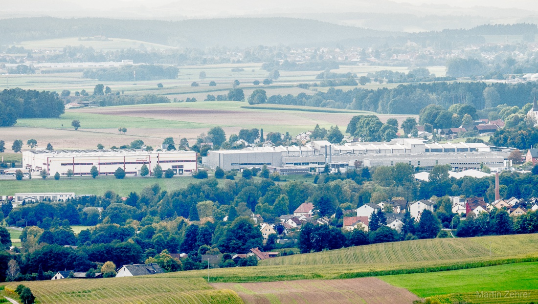 Foto: Martin Zehrer - Siemens Kemnath vom Schlossberg bei Waldeck aus fotografiert...<br />
<br />
28.9.2021 