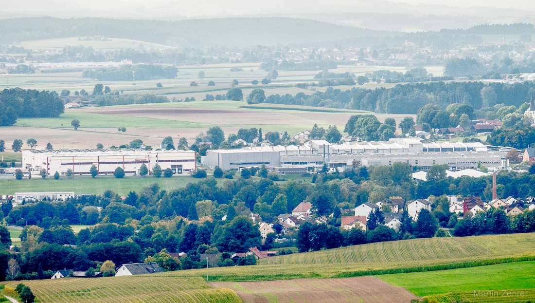 Foto: Martin Zehrer - Siemens Kemnath vom Schlossberg bei Waldeck aus fotografiert...<br />
<br />
28.9.2021 