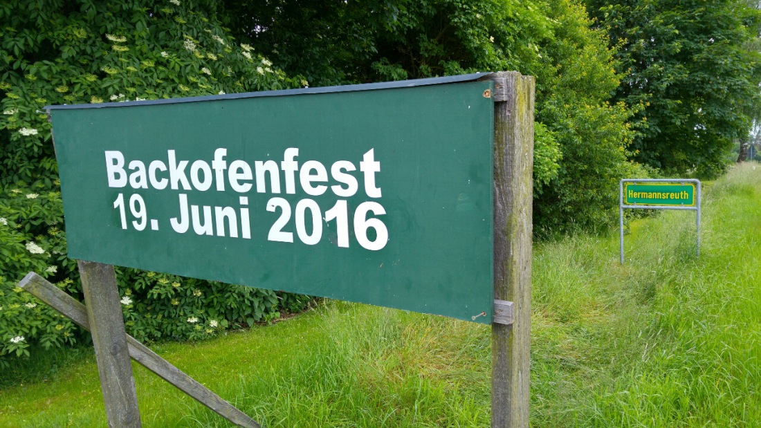 Foto: Martin Zehrer - Backofen-Fest in Hermannsreuth am 19. Juni 2016 