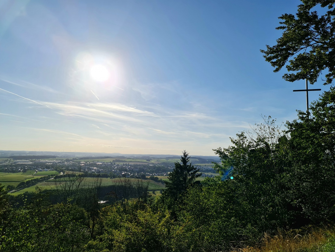 Foto: Maria - Auf dem Weg zum Anzenstein und der herrliche Blick über das wunderschöne kemnather Land 