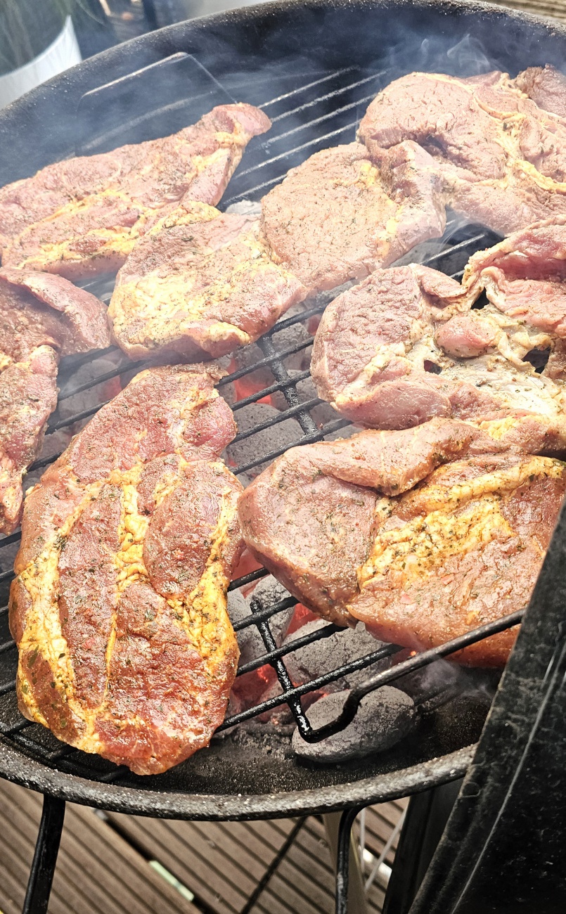 Herbstgrillen beim Raketensepp...