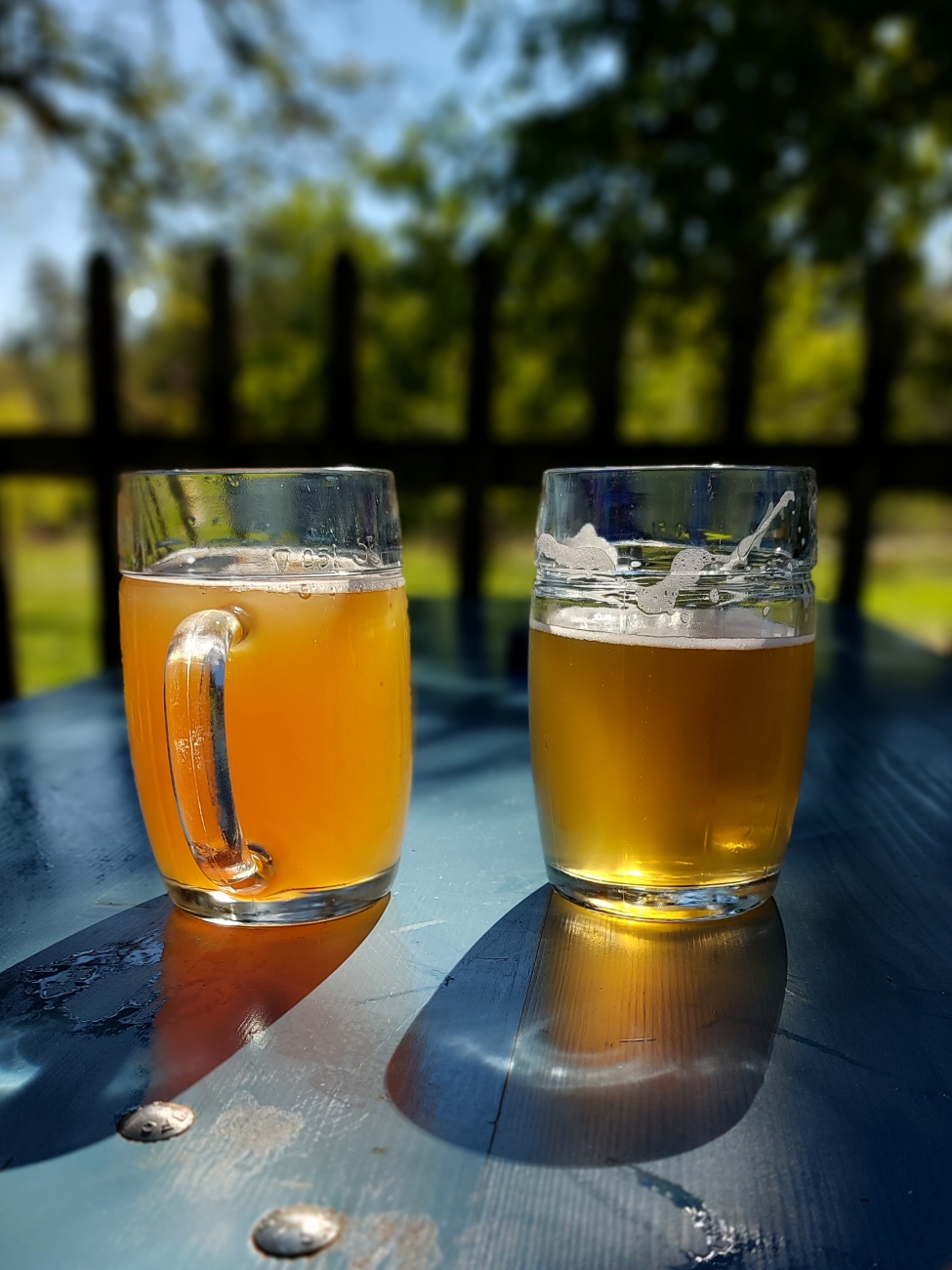 Foto: Martin Zehrer - AUF DER THETA... ein wunderschöner Biergarten, nur 5 Minuten von Bayreuth entfernt. <br />
Hier gibts sehr gutes Essen, frisch gepressten Apfelsaft und natürlich Kaffee und Ku 