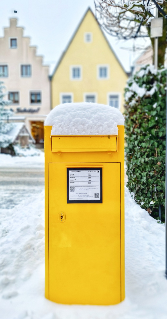 Es hat richtig viel geschneit in Kemnath!