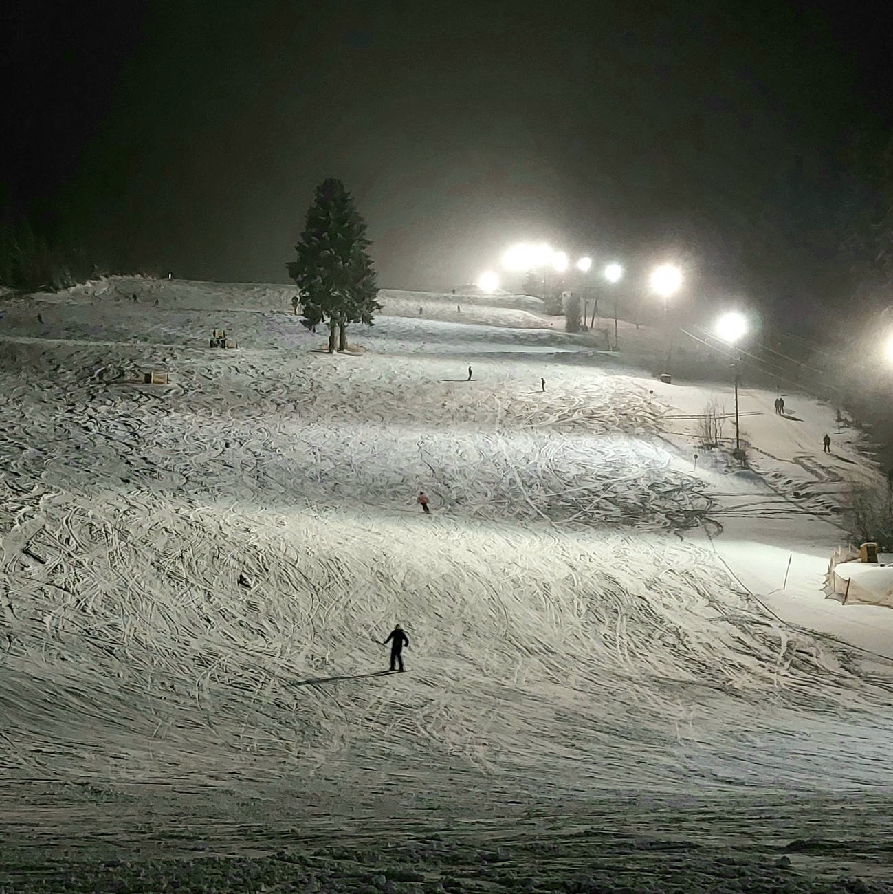 Foto: Martin Zehrer - Ski-Lift Mehlmeisel im Schneerausch...<br />
<br />
Montag, 31. Januar 2022 