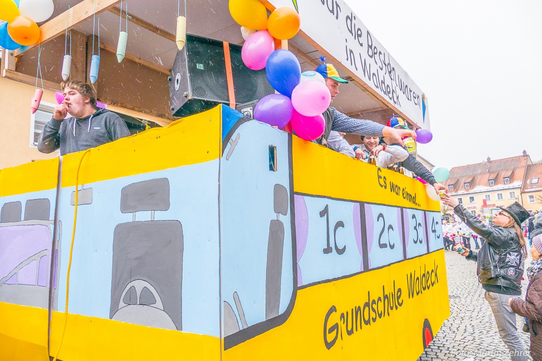 Foto: Martin Zehrer - Gaudi, Gaudi, Gaudi!!! Faschingszug des WCV durch Waldeck am 11. Februar 2018!  