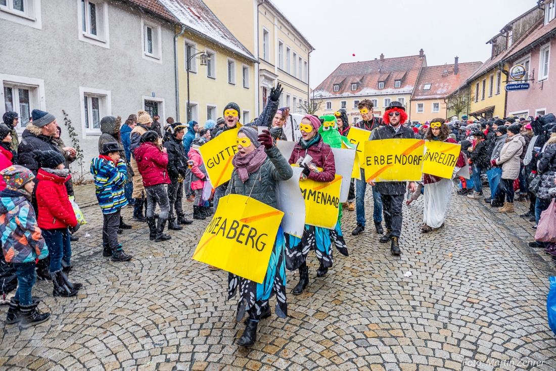 Foto: Martin Zehrer - Gaudi, Gaudi, Gaudi!!! Faschingszug des WCV durch Waldeck am 11. Februar 2018!  