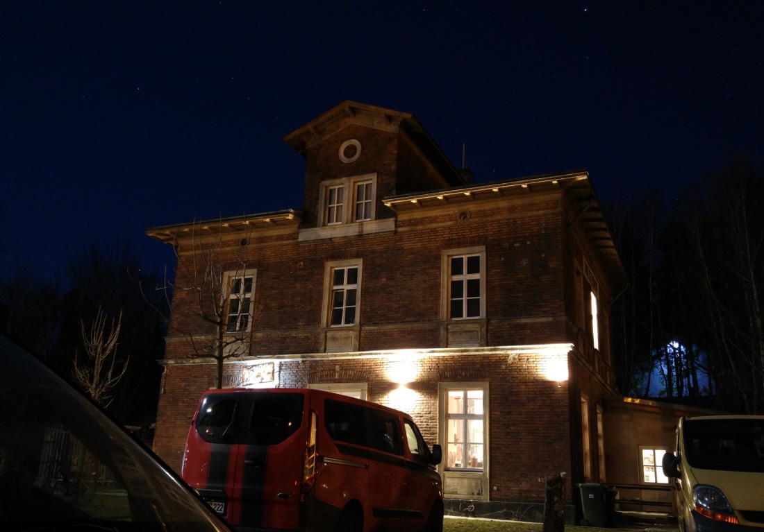 Foto: Martin Zehrer - Schaffnerlos in Waldershof bei Nacht ;-) 