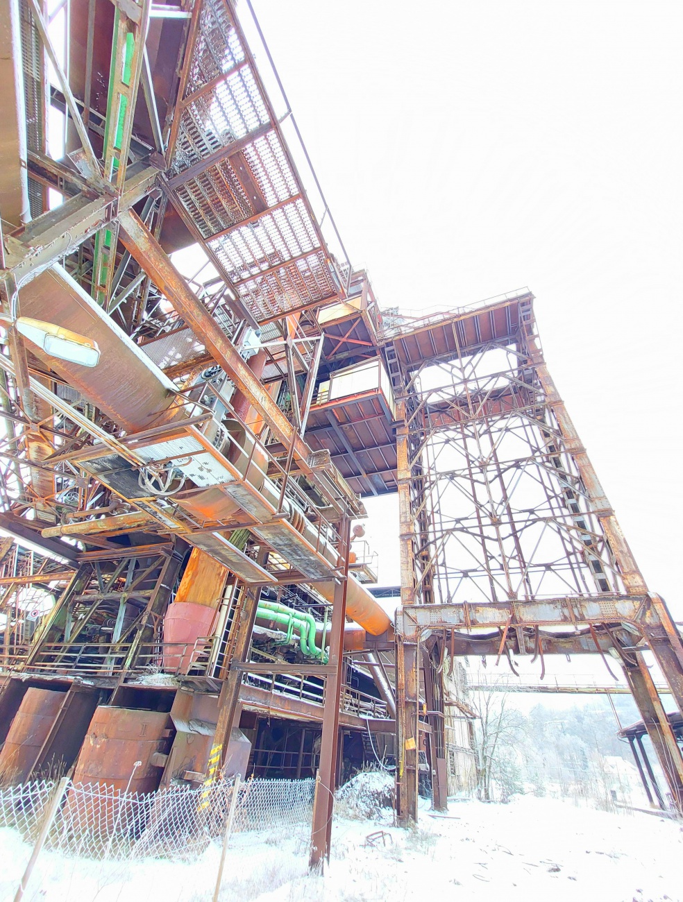 Foto: Martin Zehrer - Der stillgelegte Schmelzofen der Maxhütte in Sulzbach Rosenberg. 