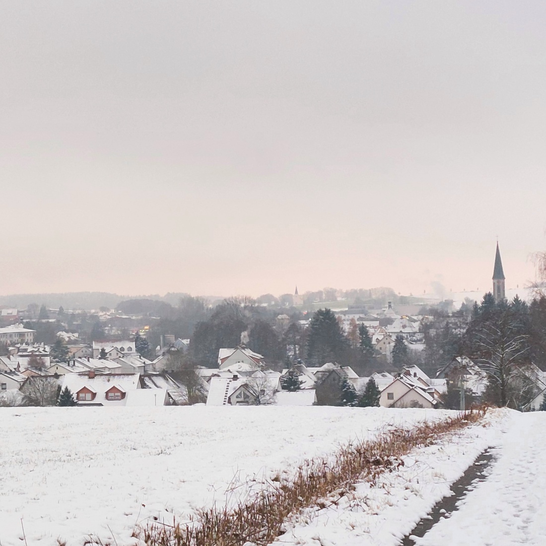 Foto: Martin Zehrer - Winter-Spaziergang um Kemnath bei ca 0 Grad und Schnee... 