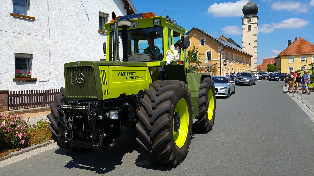 Foto: Martin Zehrer - Püttner-Brauerei-Hoffest in Schlammersdorf mit MB-Trac-Treffen...<br />
<br />
 