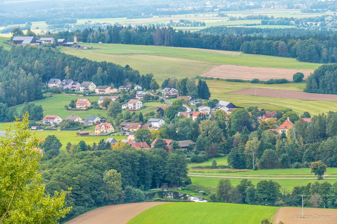 Foto: Martin Zehrer - Schönreuth vom Schlossberg aus fotografiert... 