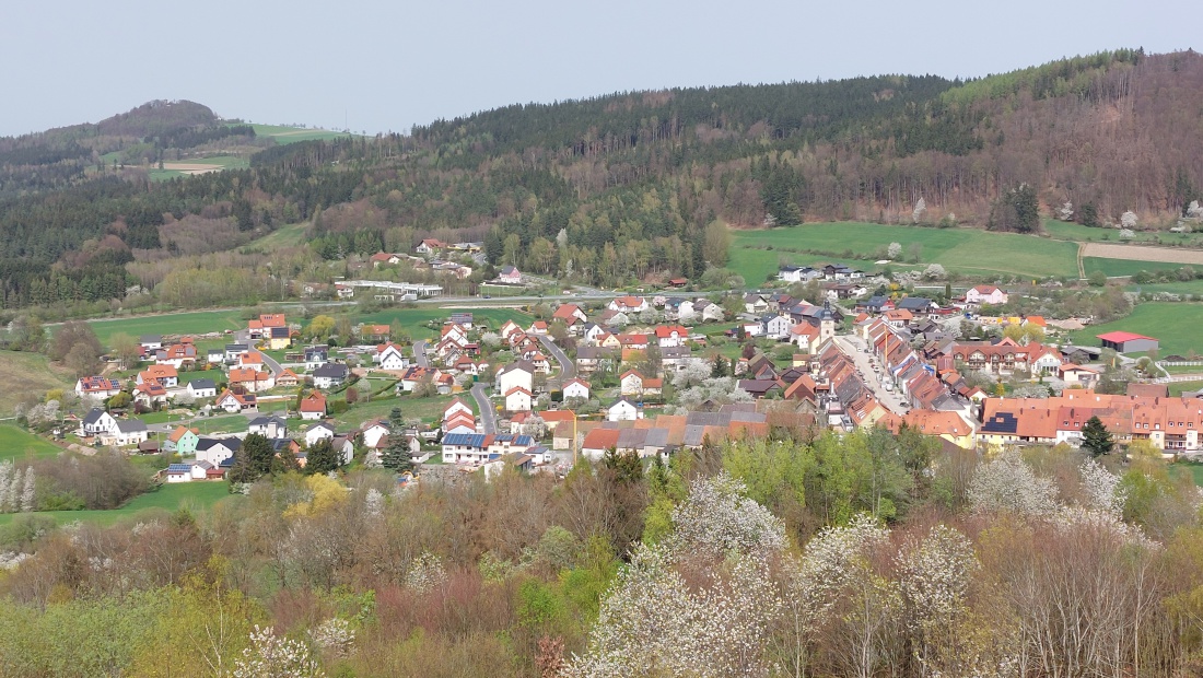 Foto: Martin Zehrer - Frühlingswanderung zur wunderschönen Burgruine auf dem Schlossberg bei Waldeck. 