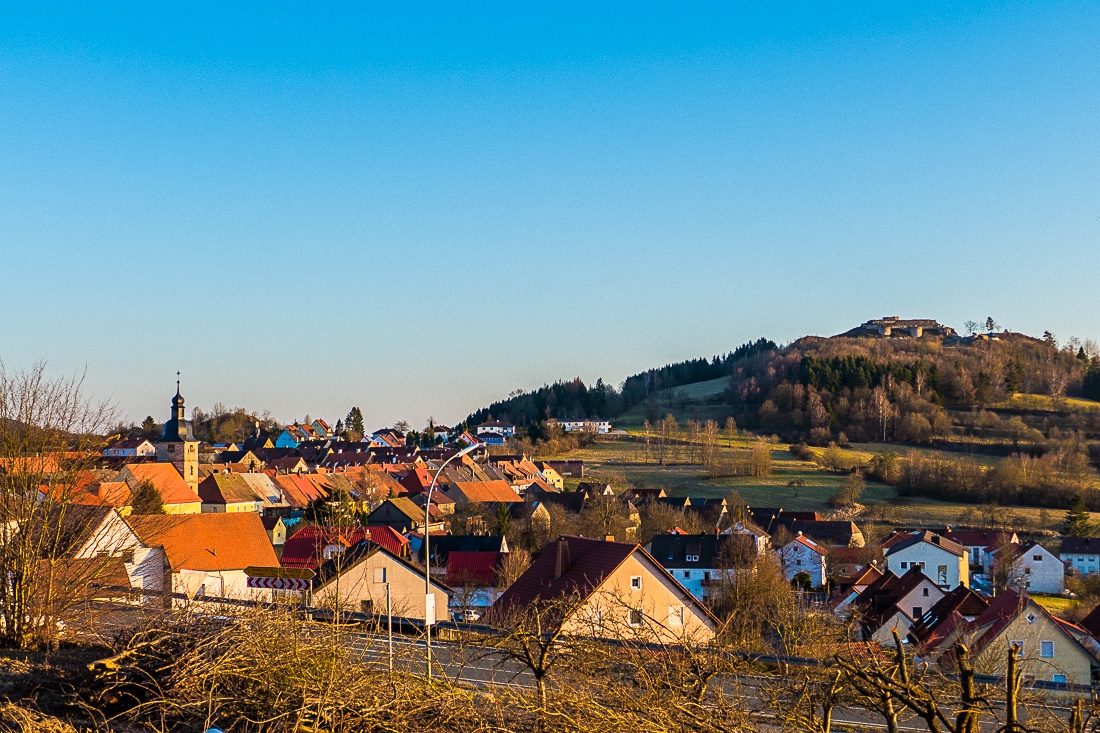 Foto: Martin Zehrer - Waldeck im Sonnenuntergang an einem wunderschönen Frühlingstag - 6. April 2018 