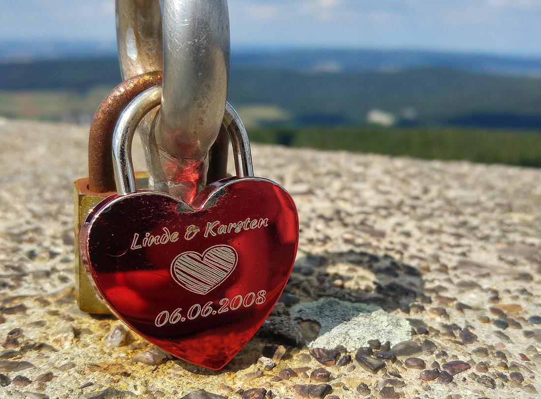 Foto: Martin Zehrer - Ochsenkopf: Liebe in luftiger Höhe... 