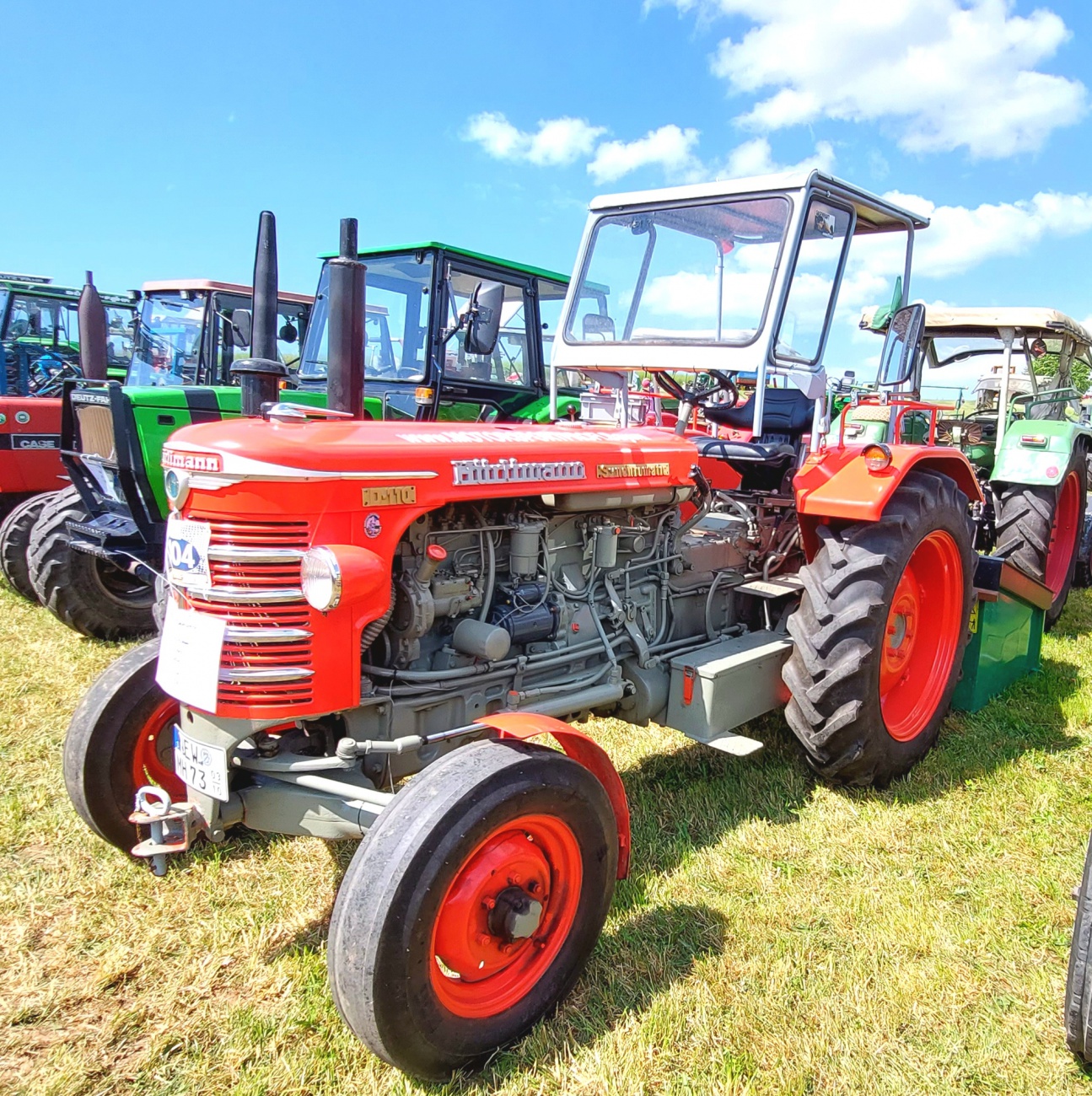 Foto: Martin Zehrer - Dieses Traktor-Modell war mir unbekannt. Gesehen in Feilersdorf. 