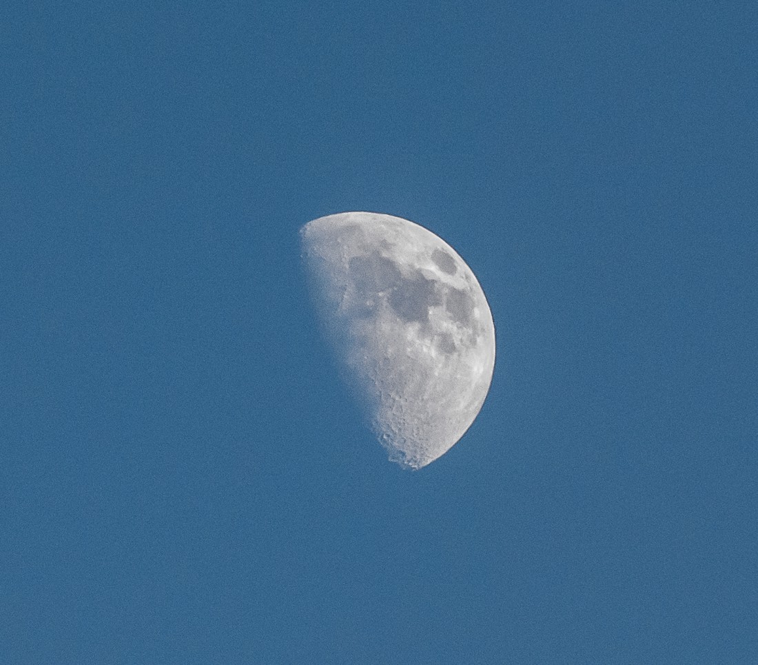 Foto: Martin Zehrer - Der Abendmond am Godaser Himmel 