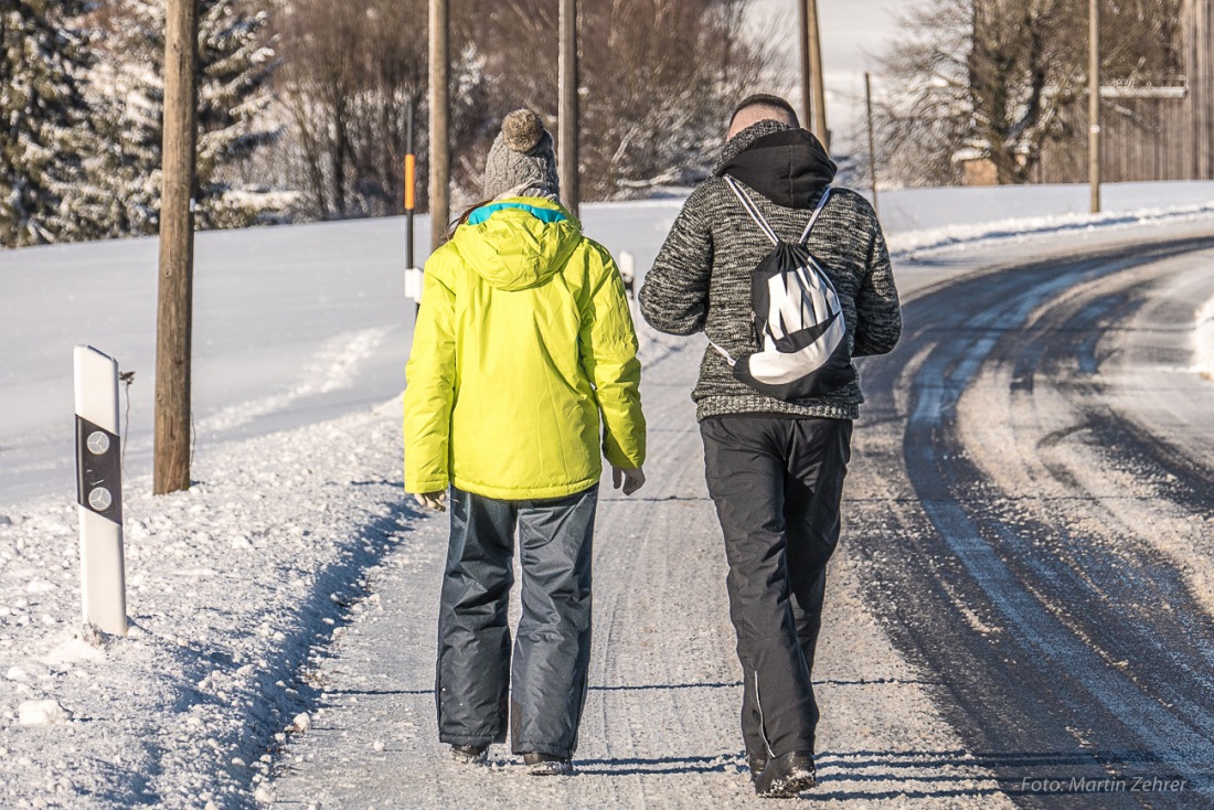 Foto: Martin Zehrer - Einfach mal loswandern... 6. Januar 2017 