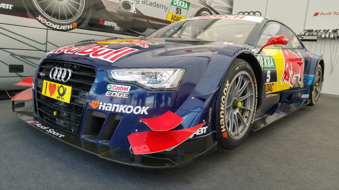 Foto: Martin Zehrer - DTM-Wochenende in Nürnberg am Norisring<br />
- Spoiler, Luftleiter- Airodynamic bis zum letzten Millimeter... Gesehen im Fahrerlager am Norisring 