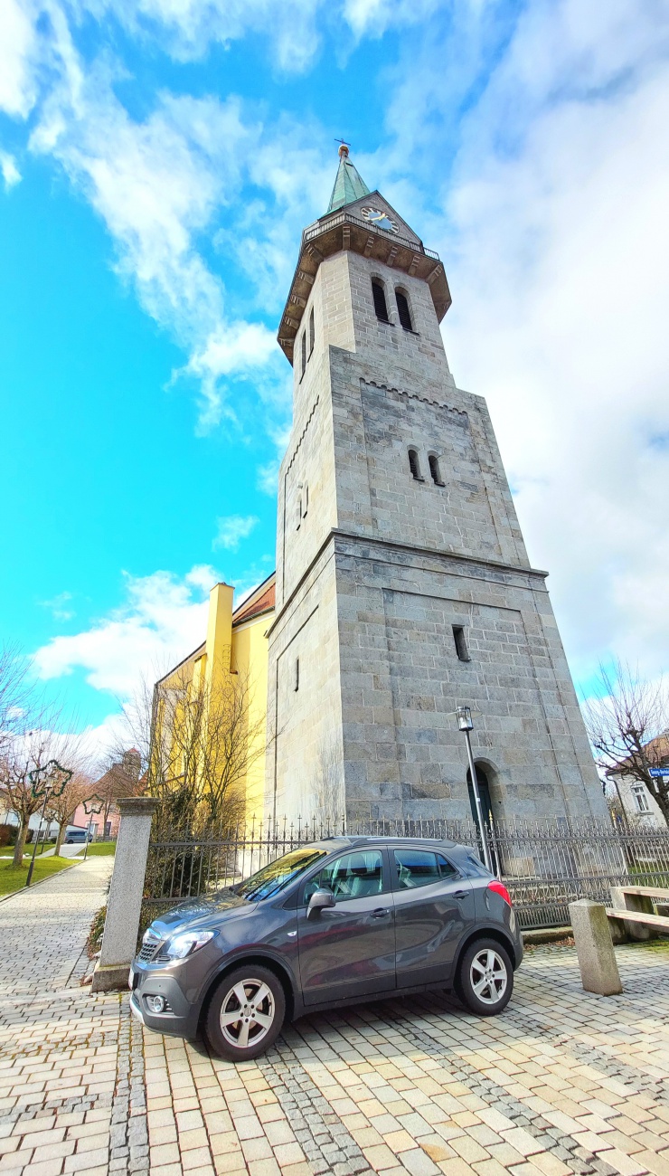 Foto: Martin Zehrer - Die katholische Kirche von Erbendorf.  