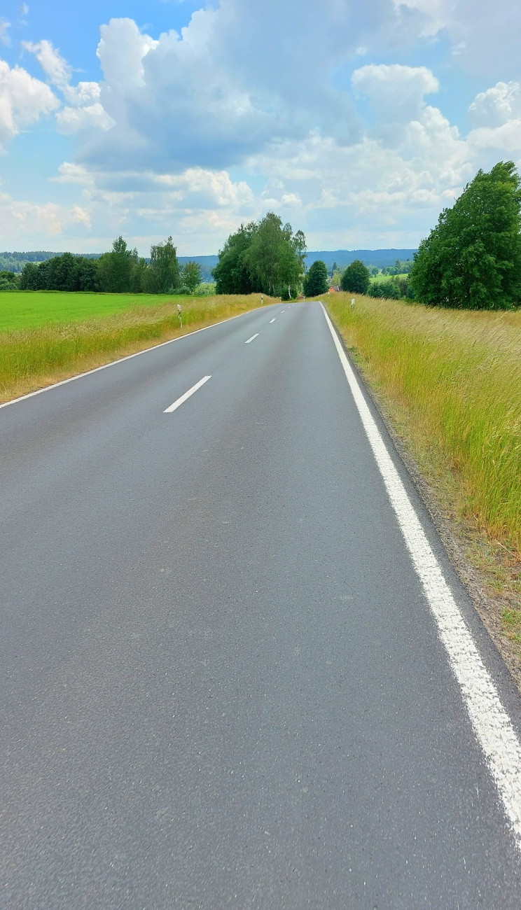 Foto: Martin Zehrer - On the road again... zwischen Grünlas und Ebnath.  