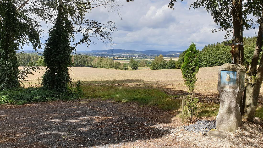 Foto: Martin Zehrer - Radtour - Bei Neusteinreuth... am Weg nach Godas hoch.  