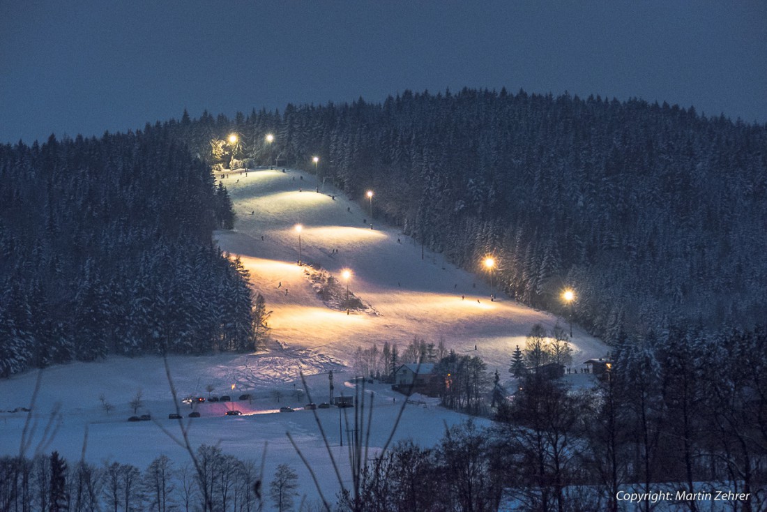 Foto: Martin Zehrer - Tannenberg-Lift bei Nacht... 