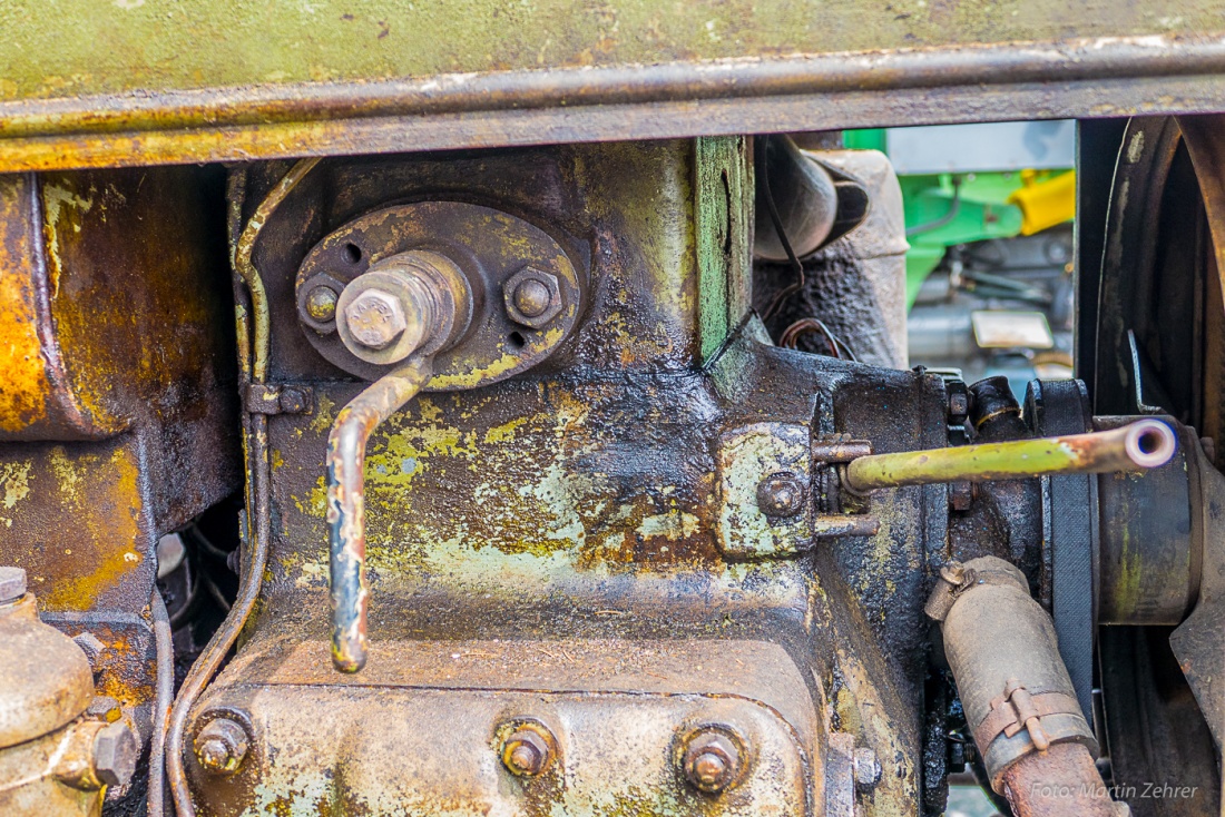 Foto: Martin Zehrer - Der Zylinder eines Schlüters Einzylinder-Motors... 