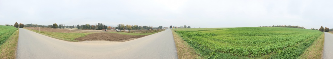 Foto: Martin Zehrer - Panorama der Realschule-Baustelle in Kemnath auf der Berndorfer Straße.<br />
<br />
19. Oktober 2021 