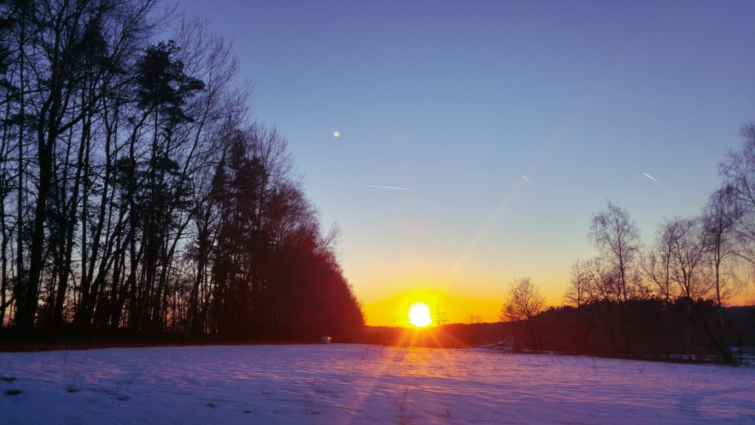 Foto: Martin Zehrer - Feierabend am 18. Februar 2019. 