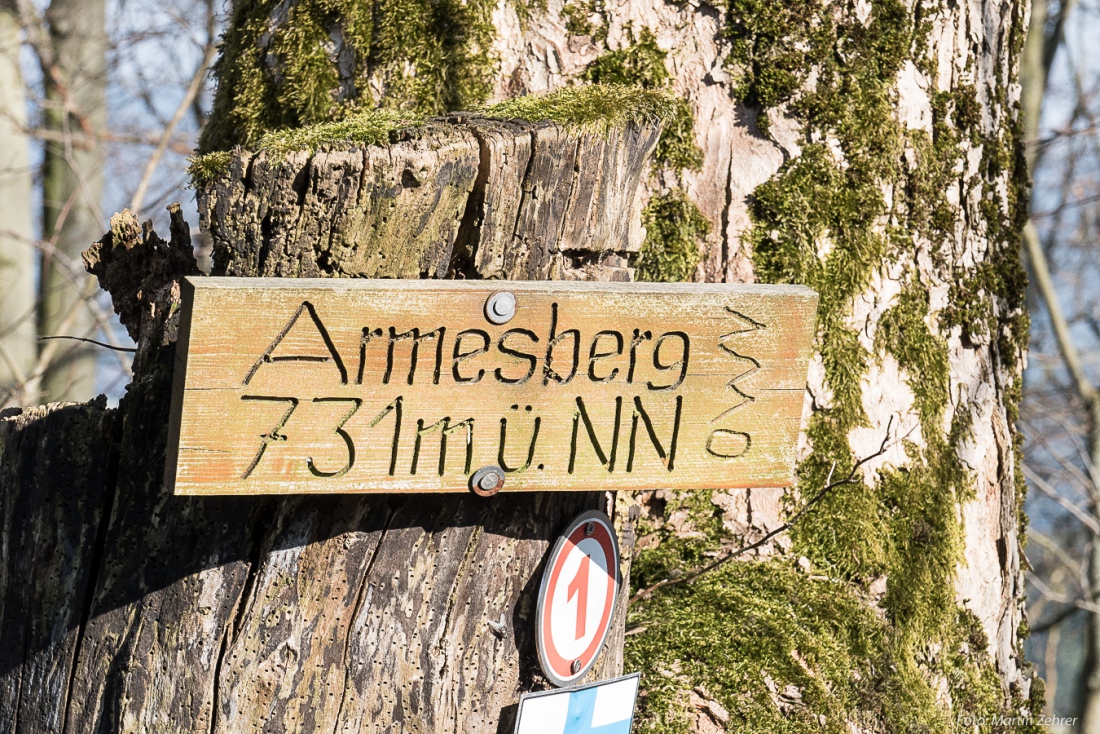 Foto: Martin Zehrer - Ganz schön hoch, der Armesberg...  731 Meter!<br />
<br />
Samstag, 23. März 2019 - Entdecke den Armesberg!<br />
<br />
Das Wetter war einmalig. Angenehme Wärme, strahlende Sonne, die Feldl 