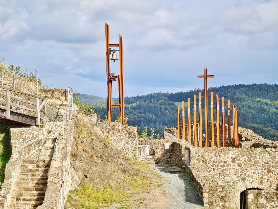 Foto: Jennifer Müller - Der Schlossberg bei Waldeck 