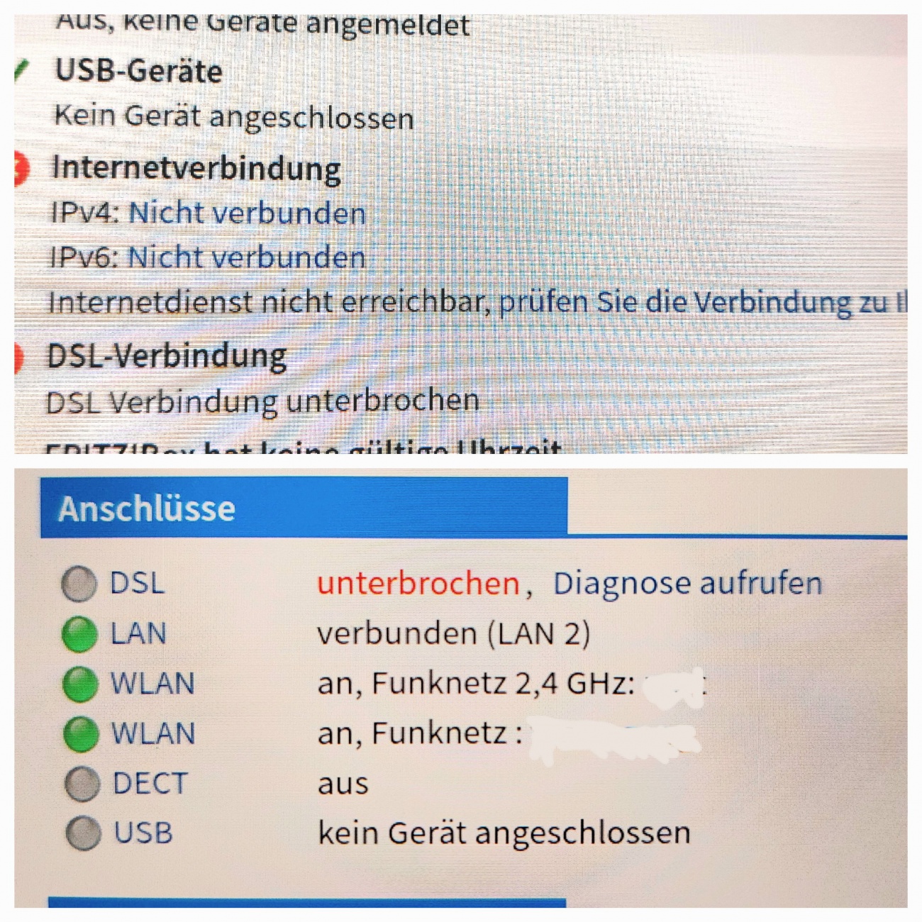 Foto: Martin Zehrer - Vodafone Internet DSL Ausfall bzw. Störung in Neusorg... 