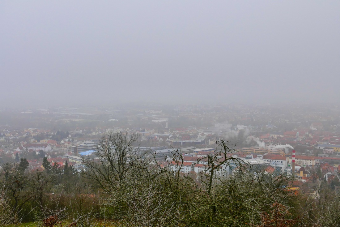 Foto: Martin Zehrer - 18.12.2016 - Amberg bei Nebel ;-)  