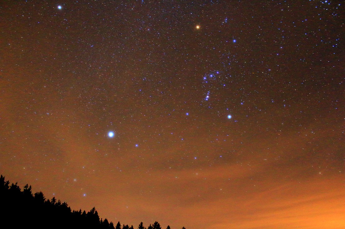 Foto: Martin Zehrer - Sternenhimmel an Sylvester über Godas 