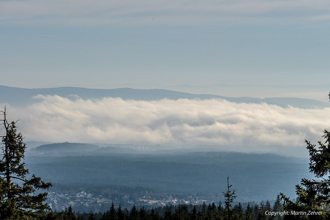 Foto: Martin Zehrer - Nebel übern Tal - Fast wie letzte Woche, vor den Weihnachtsfeiertagen auf der Kösseine - Unten Nebel und oben Sonnenschein ;-) - 27. Dezember 2015 