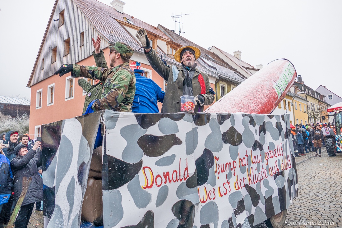 Foto: Martin Zehrer - Gaudi, Gaudi, Gaudi!!! Faschingszug des WCV durch Waldeck am 11. Februar 2018!  