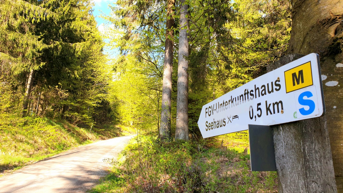 Foto: Martin Zehrer - Gleich sind wir da!!!<br />
<br />
Auf zum Seehaus im Fichtelgebirge, Brotzeit machen ;-) 