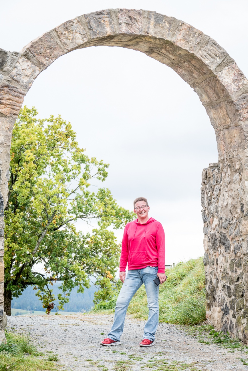 Foto: Martin Zehrer - Unterwegs auf dem Schlossberg bei Waldeck... ;-) 