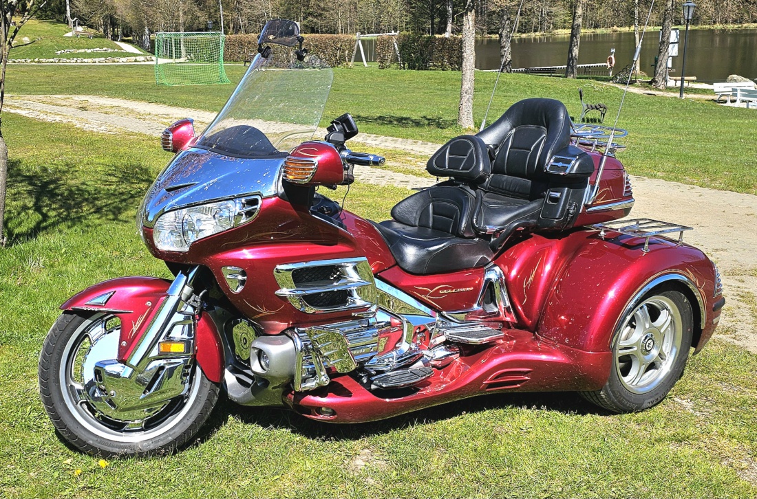 Ein Dreirad-Spezialumbau einer 1800er Goldwing...