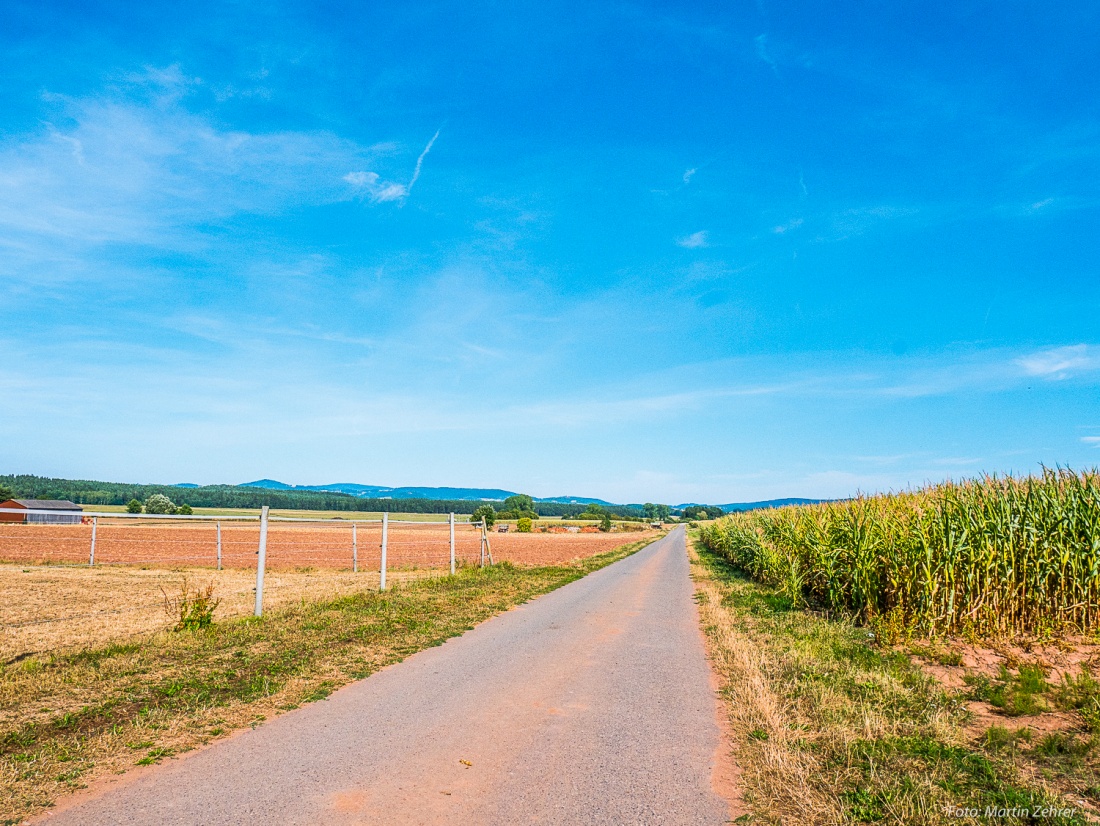 Foto: Martin Zehrer - Unterwegs mit dem E-Bike durch den Super-Sommer 2018. Das Foto stammt vom 12. August 2018. Die Temperaturen im Sommer lagen oft bei über 30 Grad und geregnet hat es sehr  