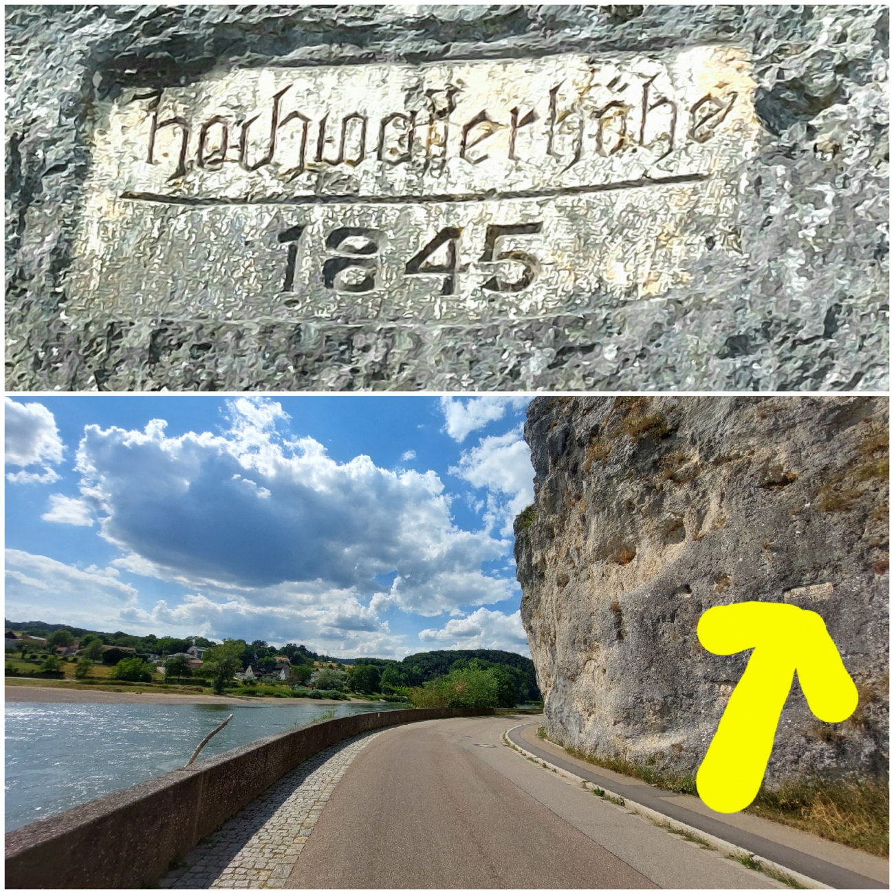 Foto: Martin Zehrer - Hochwasser der Donau am Kloster Weltenburg... 