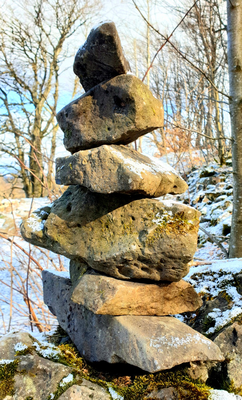 Foto: Martin Zehrer - Steinehaufen oben auf dem Armesberg :-) 
