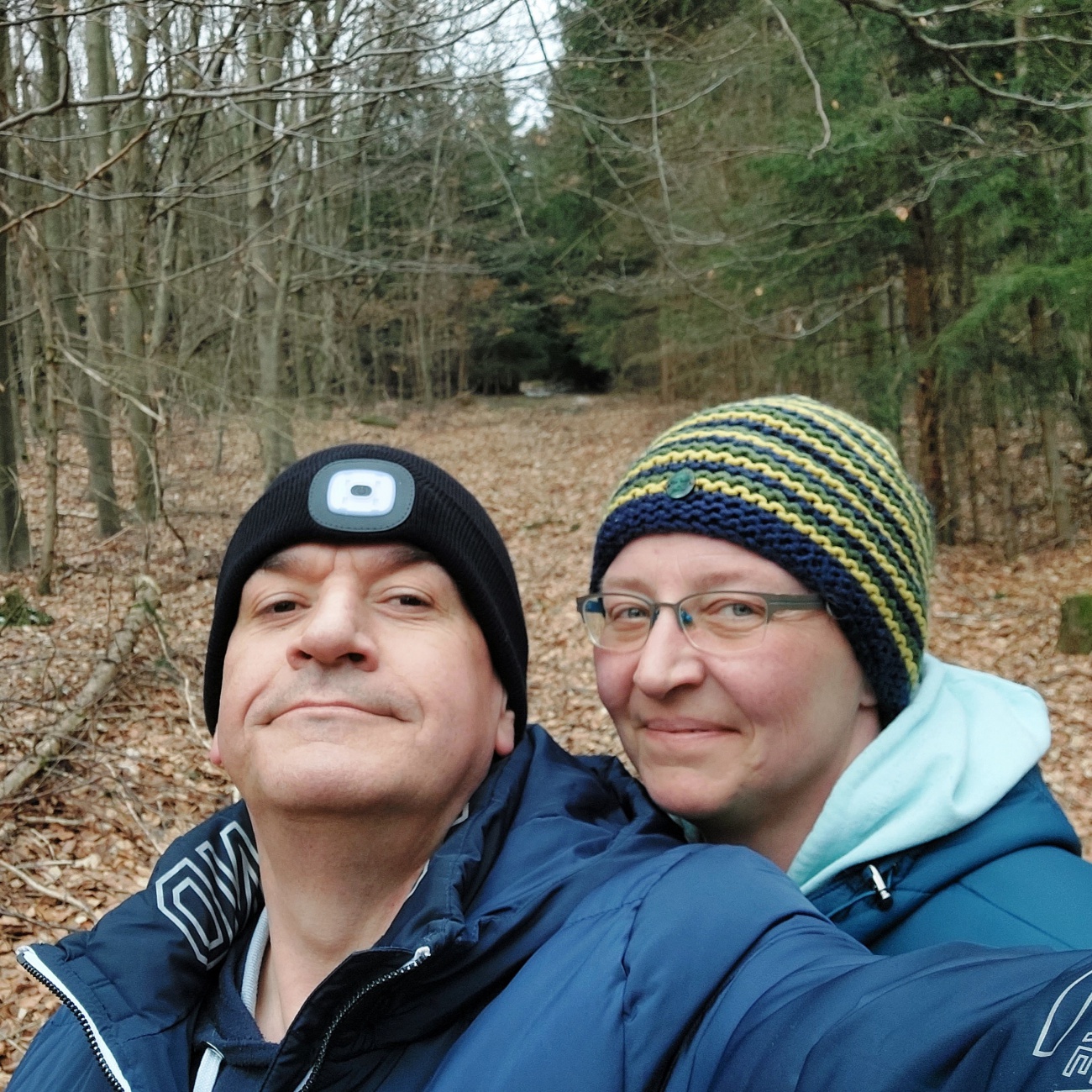 Foto: Martin Zehrer - Herrlich mit Jennifer Müller  :-) Wandern hoch zum Armesberg, oben drüber, hinten runter, einmal rund herum und wieder zurück :-) 