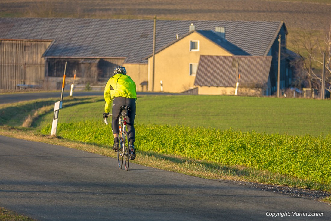 Foto: Martin Zehrer - Radfahren am 28. Dezember 2015 bei wunderbaren Wetter. Und das in Godas droben... 