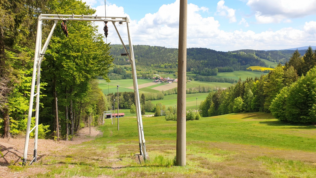 Foto: Martin Zehrer - Radtour übern immenreuther Ski-Lift... 