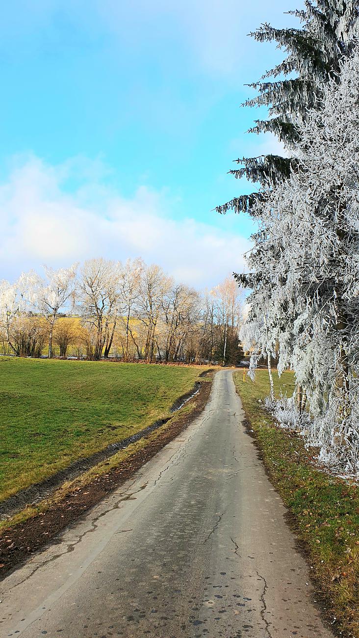 Foto: Martin Zehrer - Winter-Wanderung zwischen Ölbrunn und Hermannsreuth. 