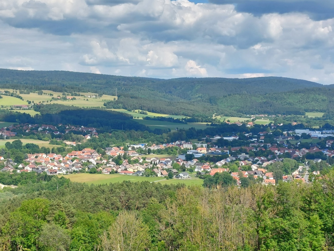 Foto: Martin Zehrer - Weidenberg von oben... 