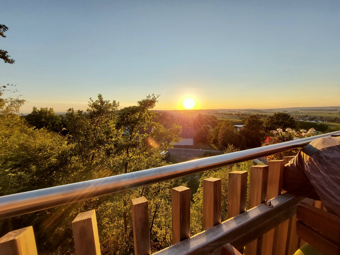 Foto: Martin Zehrer - Kulmterrasse - wunderschöner Sonnenuntergang zum Feierabend! 