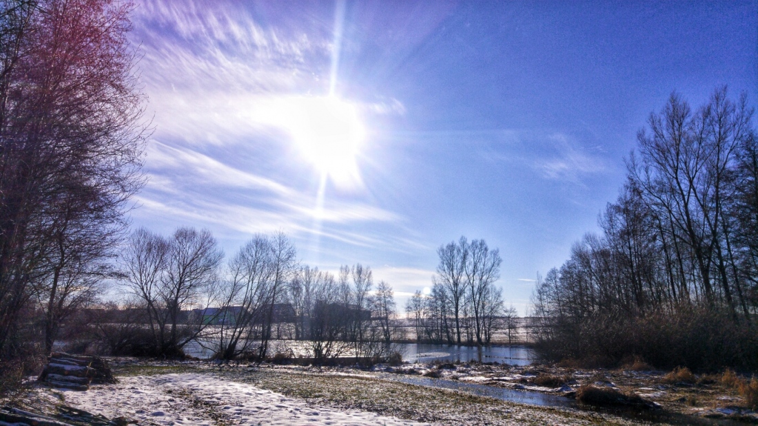 Foto: Martin Zehrer - Was für ein Winter-Wetter!!!<br />
<br />
Am kulmainer Stausee... Die vergangene Nacht hatte es ca. minus 8 Grad, das Wetter heute ist gigantisch. <br />
Wer hier her kommt, erlebt ein  